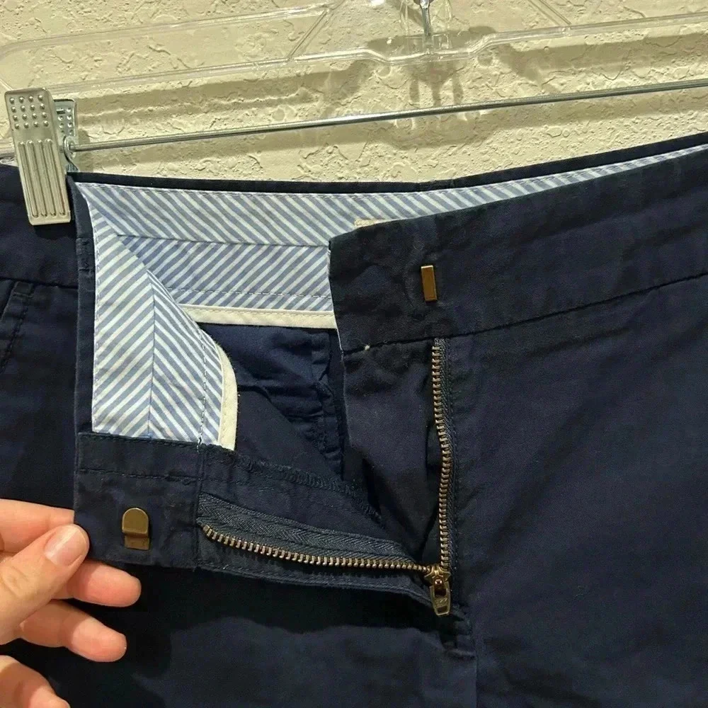 J. Crew Navy Chino Short